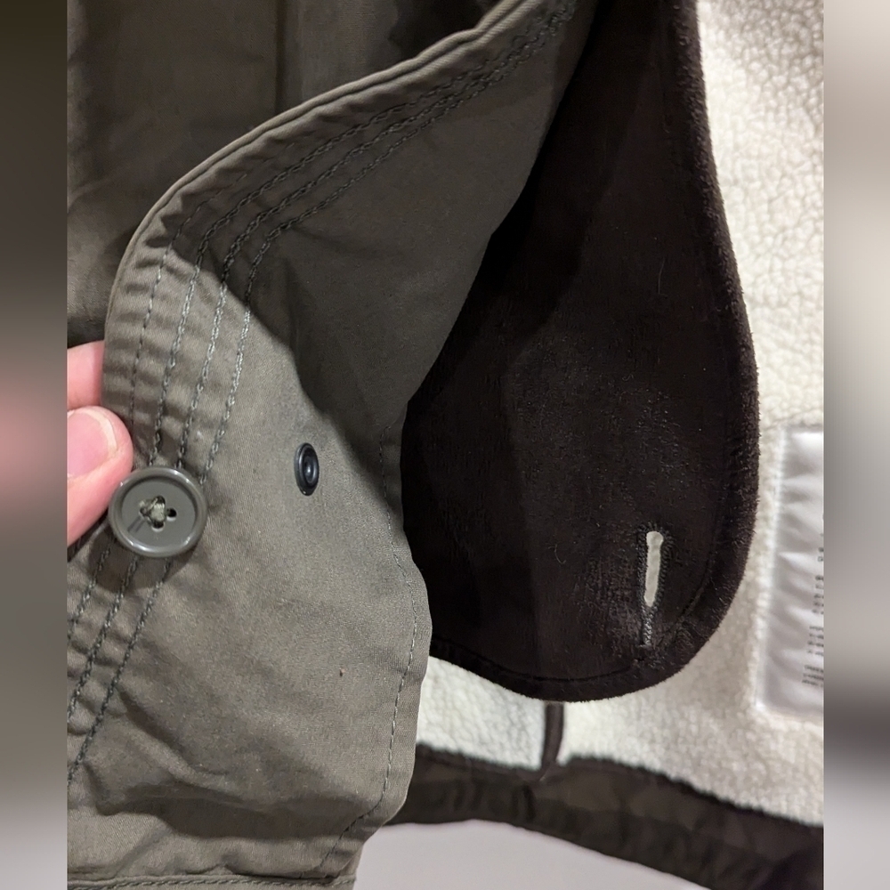 Aritzia Olive Green Parka with Faux Fur Hood Trim - Picture 15 of 16